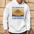 Divertido Comer Espaguetis Para Olvidar Su Regretti Amante De La Pasta Sudadera Estilo de vida