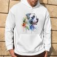 Dogo Argentino Kapuzenpullover Lebensstil