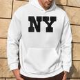 Donna Amo New York Questo È Il Mio Progetto Grafico Di New York City Con Collo A Felpa con cappuccio Estilo de vida