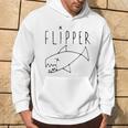 Flipper Punk Rock Grunge Fish Graphic Kapuzenpullover Lebensstil