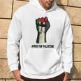 Free PalestineUomo E Donna Felpa con cappuccio Estilo de vida