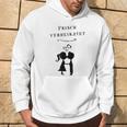 Frischerheiratet Wedding Marriage Honeymoon Marriage Kapuzenpullover Lebensstil