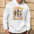 Halloween Ice Cream I-Scream You-Scream Everybody Scream Hoodie Lifestyle