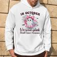 Halloween In October We Wear Pink Breast Cancer Awareness Hoodie Lifestyle