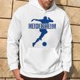 Heidenheim Football Fan Red Kapuzenpullover Lebensstil