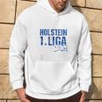 Holstein Football Kicken Fan Kiel Stadium Blue Blue Kapuzenpullover Lebensstil