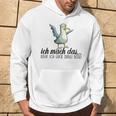 Ich Machch Das X Aber Ich Guck Dabei Böse -Ogel Seagull Ironie Kapuzenpullover Lebensstil