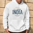 India Retro Styleintage India S Kapuzenpullover Lebensstil