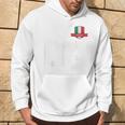 Italian Flag Letter L And I And A Italy Italy Red Kapuzenpullover Lebensstil