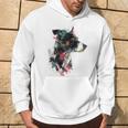 Jack Russell Disegno Astratto Con Animali Jack Russell Felpa con cappuccio Estilo de vida