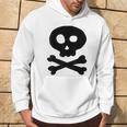 Jolly Roger Pirata Capitan Skull Felpa con cappuccio Estilo de vida