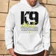 K9 Unit Trainer Addestramento Per Cani Felpa con cappuccio Estilo de vida
