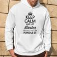 Keep Calm And Let Dester Handle It Name Kapuzenpullover Lebensstil