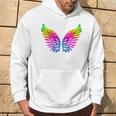 Lgbt Arcobaleno Ali D'angelo Lesbiche E Gay Pride Lgbtq Felpa con cappuccio Estilo de vida