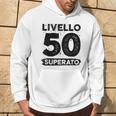 Livello 50 Superato Anni 50 Compleanni Felpa con cappuccio Estilo de vida