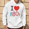 I Love The 80'S Travestimento Costume Anni 80 Donna Uomo Felpa con cappuccio Estilo de vida