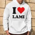 I Love Lami Kapuzenpullover Lebensstil