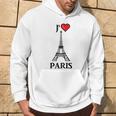 I Love Paris J'aime Paris France Tour Eiffel Sweat à capuche Lifestyle