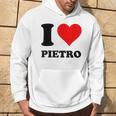 I Love Pietro Kapuzenpullover Lebensstil