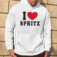 I Love Spritz Ich Liebe Spritz Cuore Trendig Classic Cool Felpa con cappuccio Estilo de vida