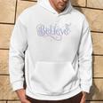 Magic Believe Costume Da Fata Con Ali Sul Retro Felpa con cappuccio Estilo de vida