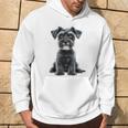 Miniature Schnauzer Dog Motif Pet Miniature Schnauzer Kapuzenpullover Lebensstil