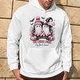 In October We Wear Pink Ghost Witch Breast Cancer Awareness Hoodie Lifestyle