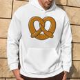 Pretzel Heart Oktoberfest Costume Minimalist Pretzel Blue S Kapuzenpullover Lebensstil