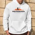 San Francisco Baseball Minimalist Vintage Baseball Lover Hoodie Lifestyle