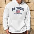 San Francisco Usa Flag Classic Kapuzenpullover Lebensstil