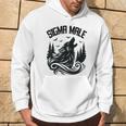 Sigma Male The Lonely Wolf The Alpha Gigachad Grindset Meme Felpa con cappuccio Estilo de vida