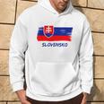 Slovak Flag Slovakia Team Fan Jersey Kapuzenpullover Lebensstil