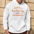 Smash The Patriarchy Clowncore Estetic Feminist Pro Choice Felpa con cappuccio Estilo de vida