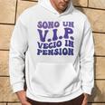 Sono UnIPEcio In Pension Retrò Felpa con cappuccio Estilo de vida