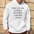 Spesso Le Persone Mi Scambiano Per Un Adulto Maglia Con Maniche Raglan Felpa con cappuccio Estilo de vida