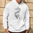 Stile Cinese Drago Gongfu Tai Chi Drago Felpa con cappuccio Estilo de vida