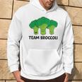 Team Broccolieganegetarian Broccoli Kapuzenpullover Lebensstil