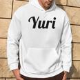 Top That Says The Name Yuri Niedliche Erwachsene Kinder Grafik Kapuzenpullover Lebensstil