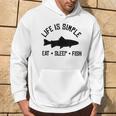Trota Pesce Pesca A Mosca Regalo Pescatoreintage Felpa con cappuccio Estilo de vida