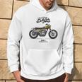 Vintage Scrambler Moto Classic Dirt Bike Appassionato Felpa con cappuccio Estilo de vida