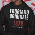 1979 Compleanno Foggiano Uomo Maglia Divertente Foggia Felpa con cappuccio Regalos divertidos