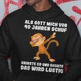 40 Jahre Als Gott Michor 40 Jahen Kref 40Th Birthday Kapuzenpullover Lustige Geschenke