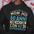 60 Anni Scherzosa Regalo Compleanno 60 Anni Uomo Divertente Felpa con cappuccio Regalos divertidos