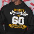 60 Birthday Slogan Kapuzenpullover Lustige Geschenke