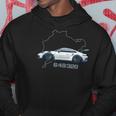 992 Gt3 Rs Silueta Clásico Coche Retrointage 911 Gt3 Rs Sudadera Regalos divertidos
