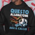 Allenatore Calcio Regalo Allenatore Uomo Calcio Felpa con cappuccio Regalos divertidos