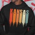 Amanti Di Kansas City Kcintage Kansas Kingdom Locali Cool Felpa con cappuccio Regalos divertidos
