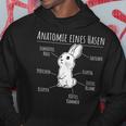 Anatomie Eines Hasen Süßes Hasen Motif Cute Rabbit Kapuzenpullover Lustige Geschenke