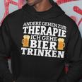 Andere Gehen Zur Therapie Ich Gehe Bier Trinken Kapuzenpullover Lustige Geschenke