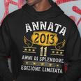 Annata 2013 Ragazzo 11 Anni Compleanno Maschio Regalo Felpa con cappuccio Regalos divertidos